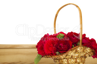 Basket of roses