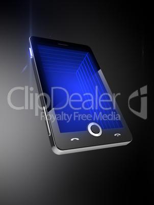 Mobile phone 3D screen