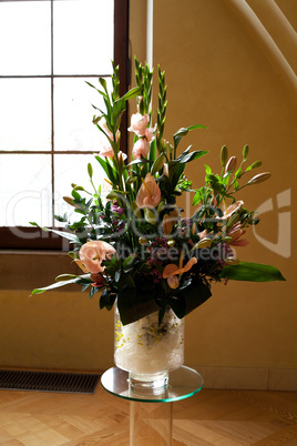 beautiful bouquet of flowers in a vase