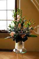 beautiful bouquet of flowers in a vase
