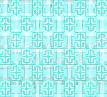 blue abstract geometric pattern for the background, (vector)