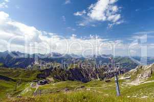 Blick vom Nebelhorn