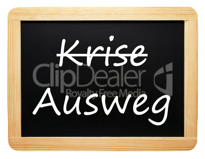 Krise und Ausweg