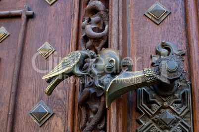 forged door knob