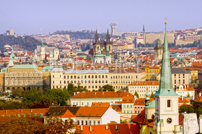 Prague Cityscape