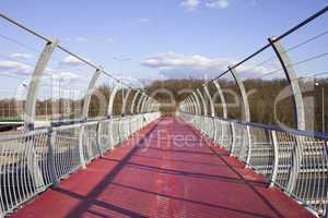 Footbridge on Motorway