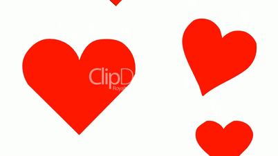 Moving heart.love,red,symbol,heart,valentine,romance,illustration,holiday,