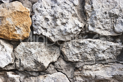 Wall of stone