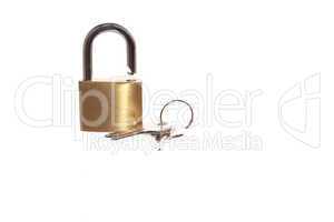 Key lock to secure valuable anti-theft.