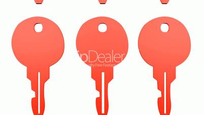 Rotation of key.lock,skeleton,antique,open,door,safe,house,secret,latchkey,