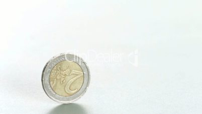 Rotiernde Münze