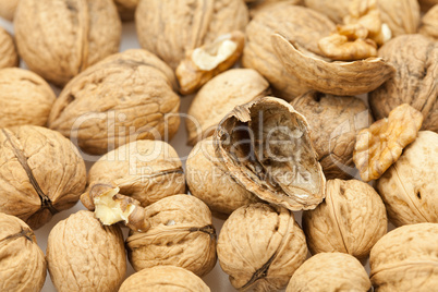 Walnuts background