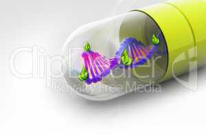 Dna in pill