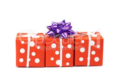 presents isolated on white