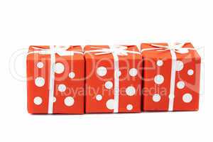 presents isolated on white