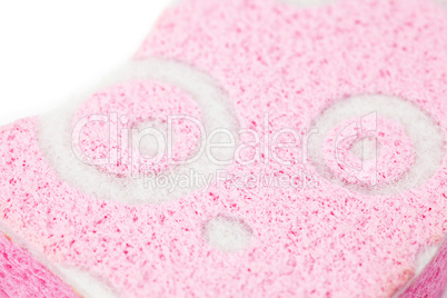 pink sponge background