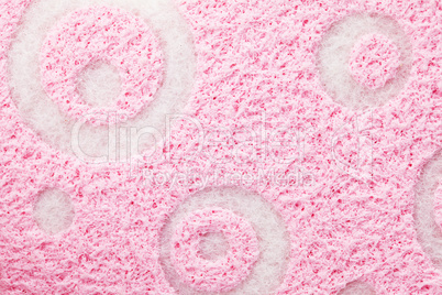 pink sponge background