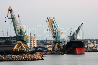 Evening at the Black Sea port of Sevastopol
