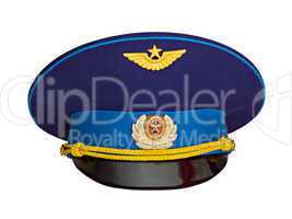 Russian military pilot's cap