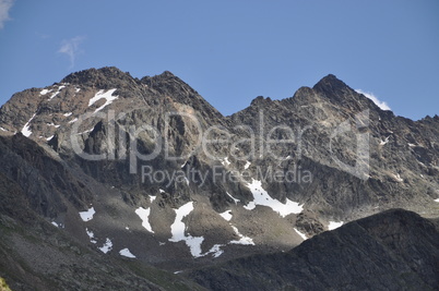 Berge bei Kühtai