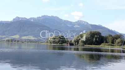 Chiemsee in Bayern in Deutschland