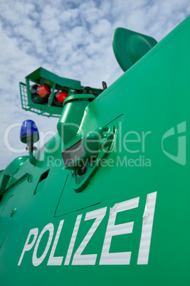 Polizeifahrzeug Police vehicle