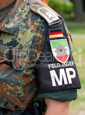 Abzeichen Feldjäger Military police