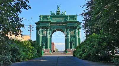 Narva Triumphal Gate, Russian history