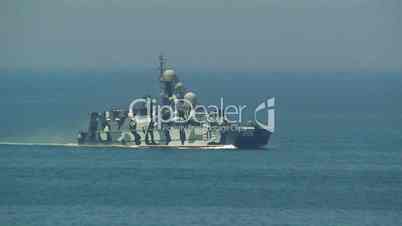 Missile hovercraft "Bora" Black Sea Fleet.