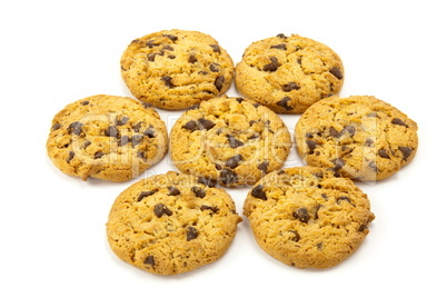 cookies  isolated on white backgrounds