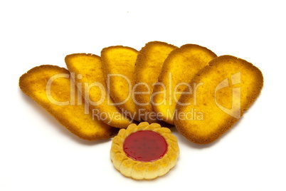 cookies isolated on a white background