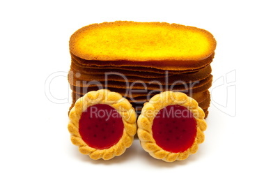 cookies isolated on a white background