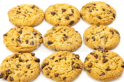 cookies  isolated on white backgrounds