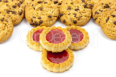 cookies  isolated on white backgrounds