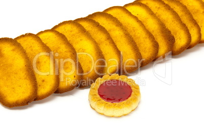 cookies isolated on a white background