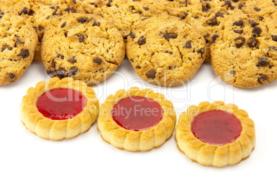 cookies  isolated on white backgrounds