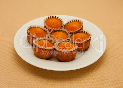 orange cakes