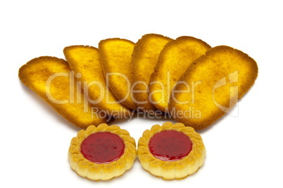 cookies isolated on a white background