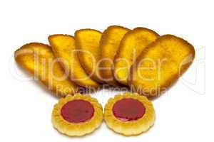 cookies isolated on a white background