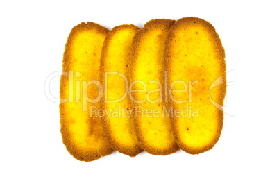 cookies isolated on white background