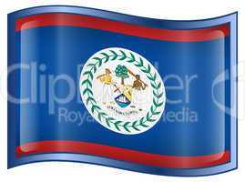 Belize Flag Icon.