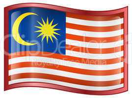 Malaysia Flag Icon.