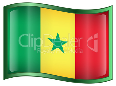 Senegal Flag icon.