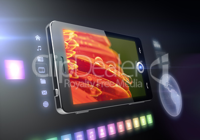 Mobile phone touch screen features