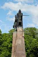 Monument of grand duke Gediminas
