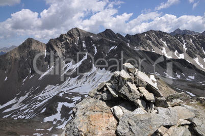 Blick zur Kraspesspitze