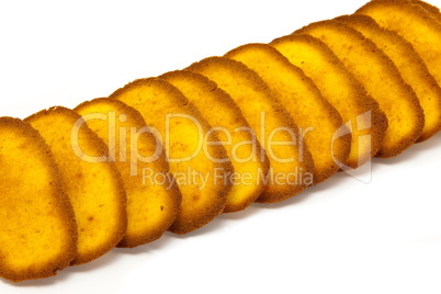 cookies isolated on a white background