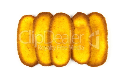 cookies isolated on white background