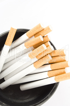 Cigarettes in an ashtray