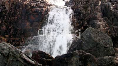 Waterfalls in the Mountains Norway, loop